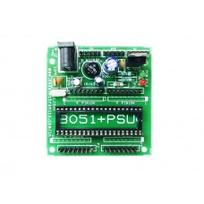 8051 Demo Board with Power Supply