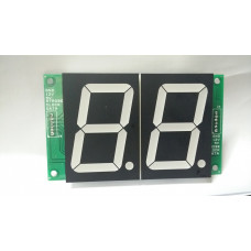 7SEG 2 Digit Display 2.2" with SIPO based 3 Wire Control